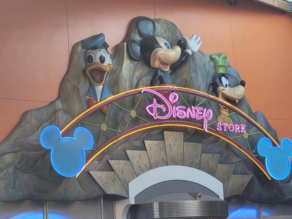 An Entrance for the Disney Store in Disney Village