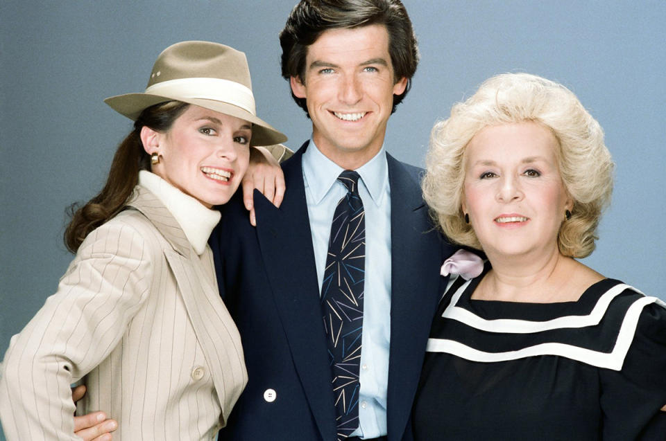 The cast of Remington Steele