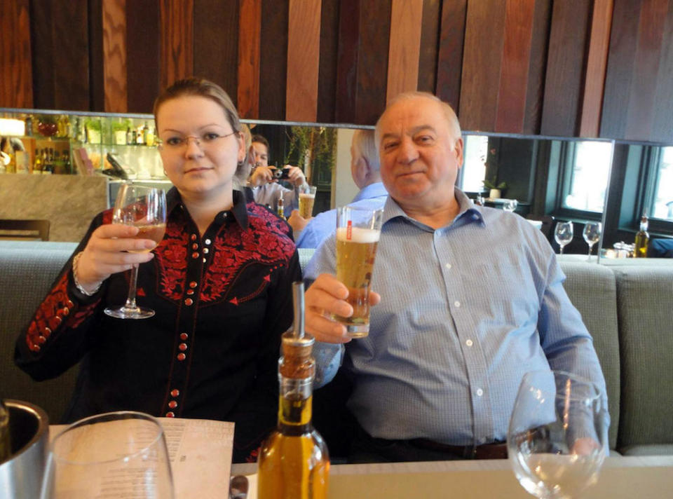 <em>Poisoned – Up to 100 grams of liquid nerve agent was used in the attack on Sergei and Yulia Skripal, the head of the Organisation for the Prohibition of Chemical Weapons (OPCW) has said (Picture: Rex)</em>