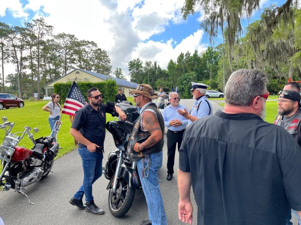 Local motorcyclists were among those who came out on June 1 to pay their respects and be part of the ceremonies for two Marion County veterans whose bodies went unclaimed.