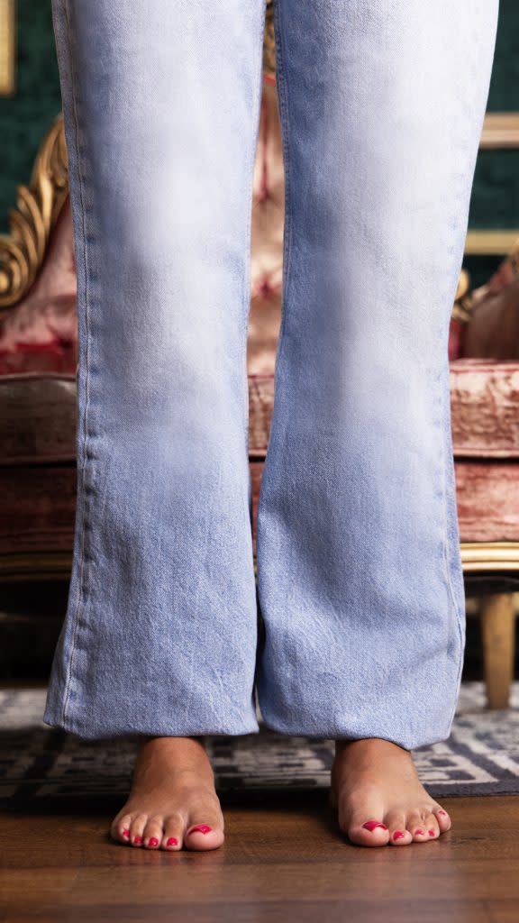 Here's how to take in your jeans waist in minutes without sewing