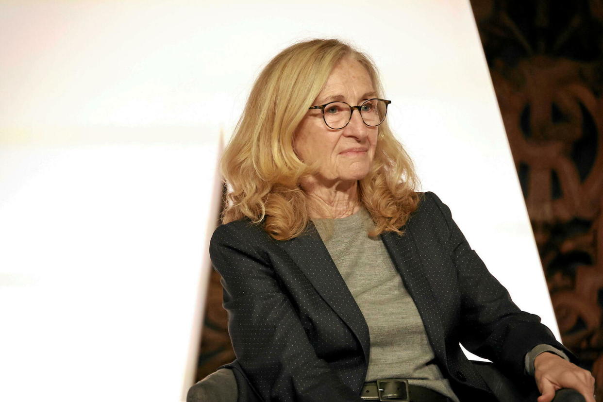 Nicole Belloubet à la Sorbonne, à Paris, le 20 mars 2024.  - Credit:JP Pariente/Sipa