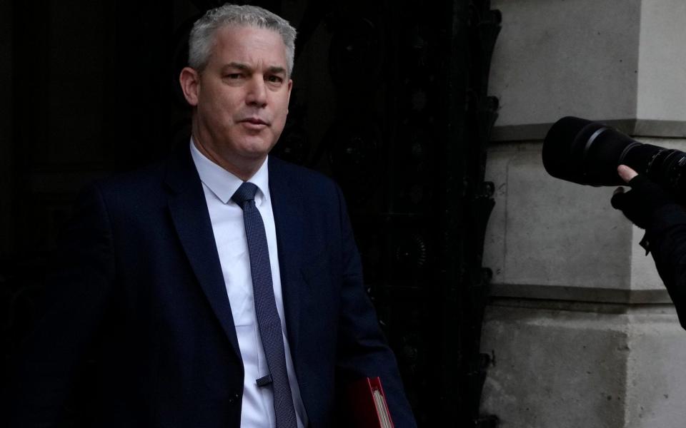 Steve Barclay met the leaders of the union’s junior doctors committee last week, but the talks disintegrated in acrimony - Kirsty Wigglesworth/AP