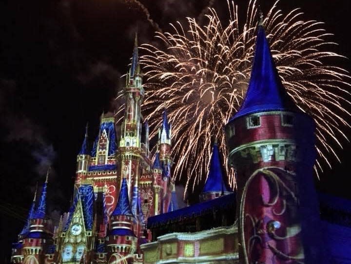 Magic Kingdom fireworks show