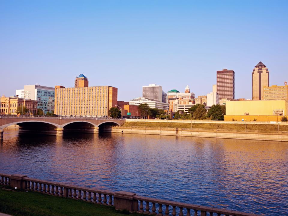 des moines iowa