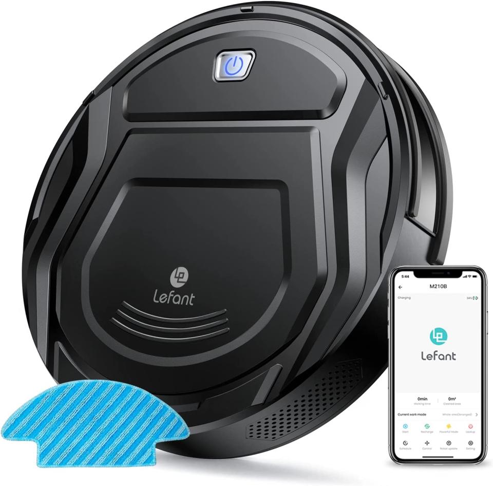 Lefant Robot 2000Pa Smart Vacuum Robot. Image via Amazon.