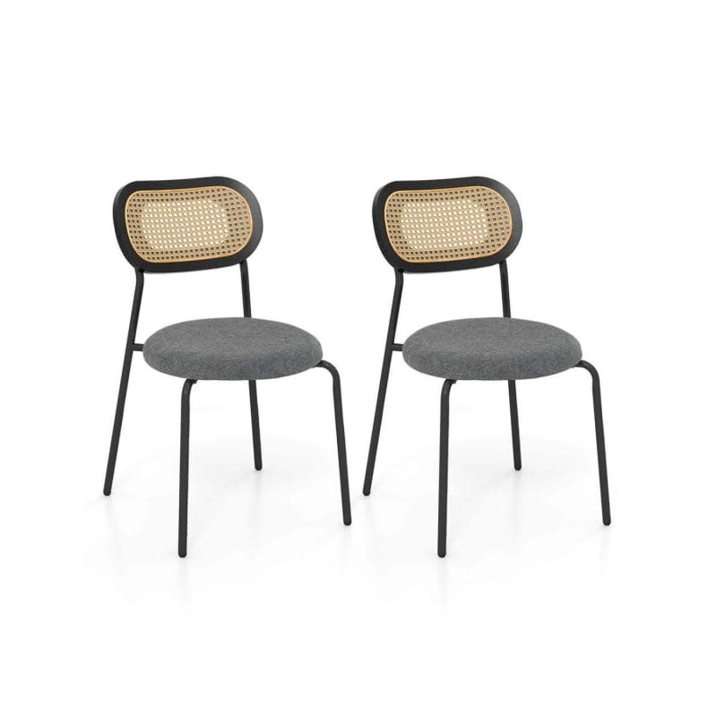 Costway Rattan Dining Chair, Set of 2