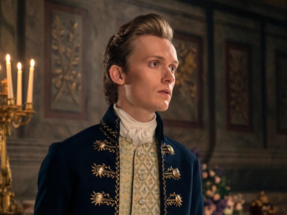 Freddie Dennis as Reynolds in ‘Queen Charlotte: A Bridgerton Story’ (LIAM DANIEL/NETFLIX)