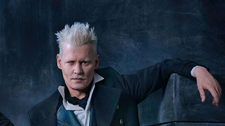 Johnny Depp in Fantastic Beasts: The Crimes of Grindelwald