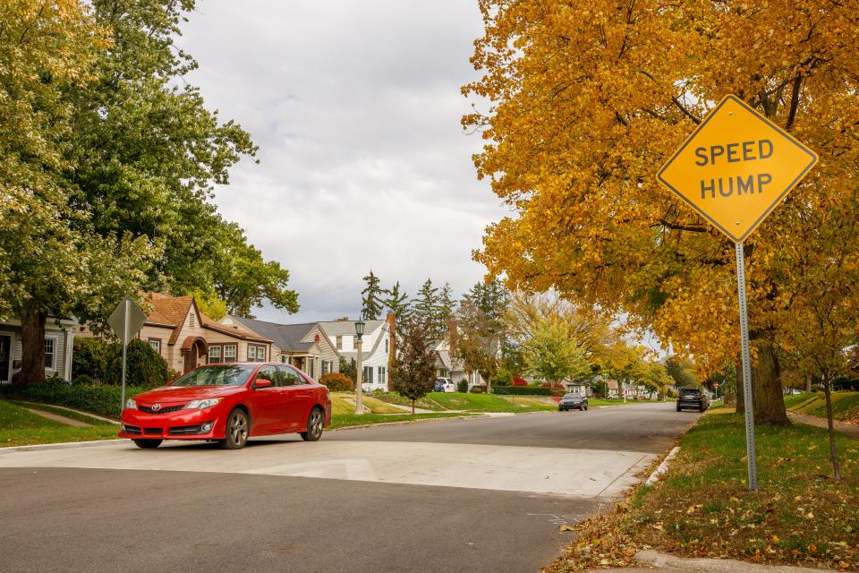 Requests for speed humps are among the most popular traffic-calming demands.