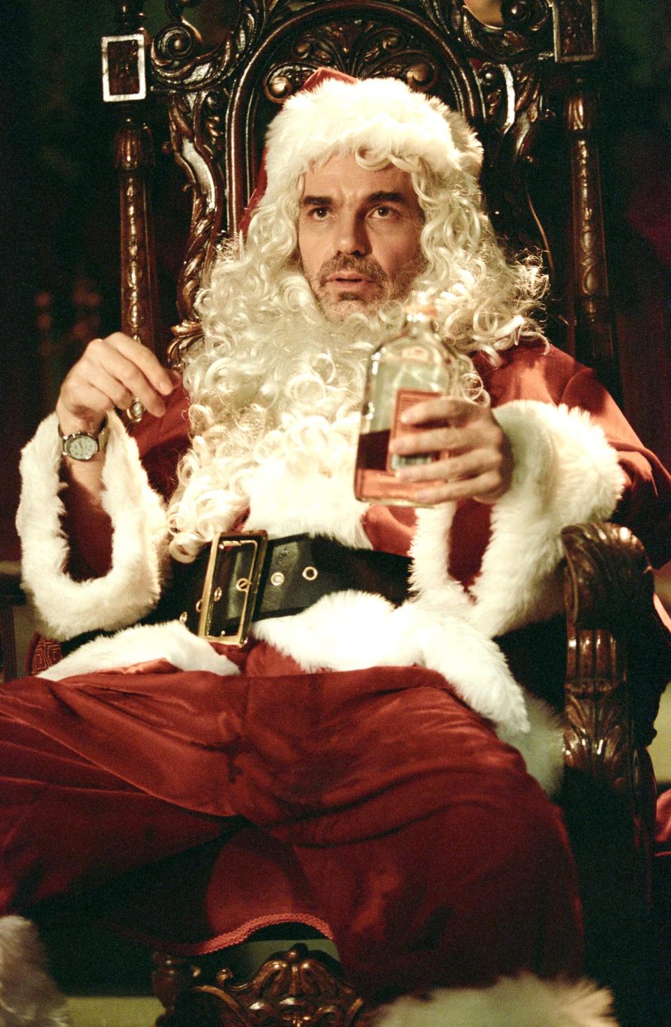 Billy Bob Thornton in "Bad Santa" (2003).