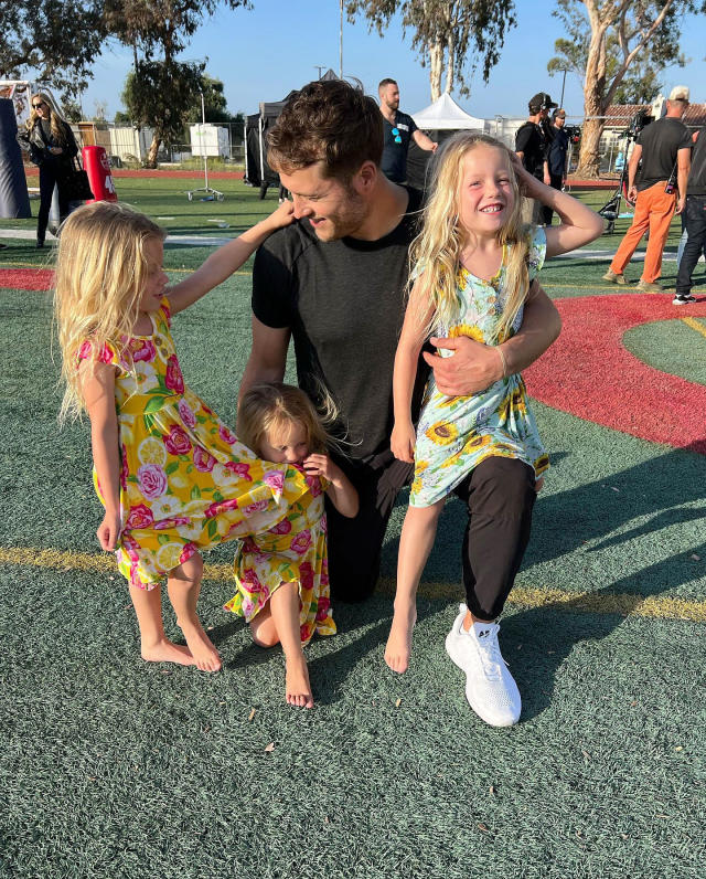 Matthew Stafford's Kids At Super Bowl 2022: See His Cute Daughters