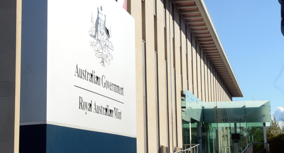 The Royal Australian Mint in Canberra has said that it did not wish to cause offense by naming it’s largest and most expensive piggy bank ‘Dad’. Source: AAP