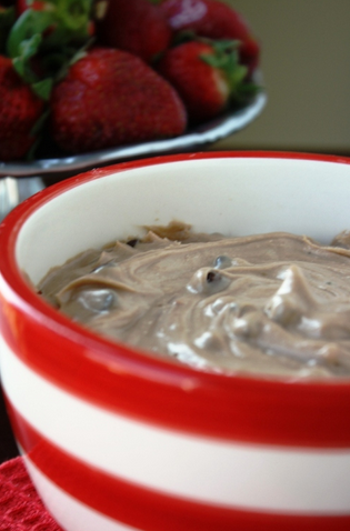 Nutella Chocolate Chip and Cream Cheese Dip