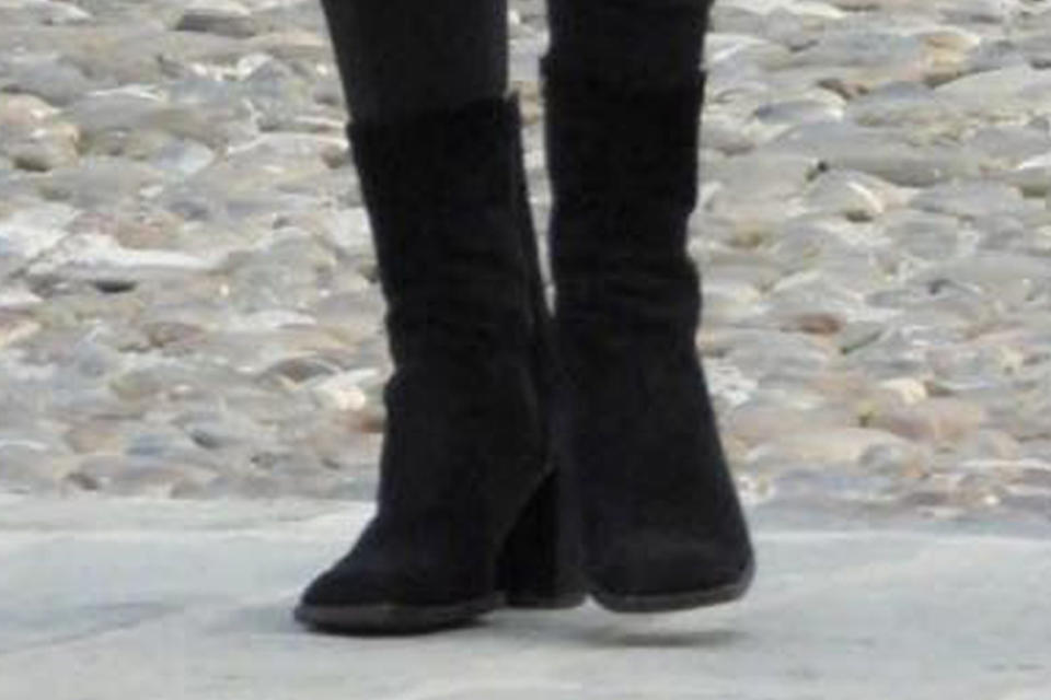 A closer view of Cher’s boots. - Credit: Oliver Palombi/MEGA