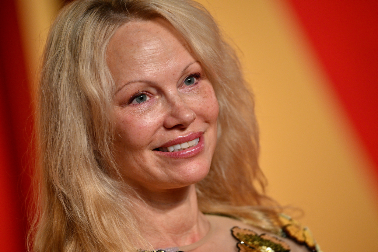 Pamela Anderson's latest open journal touches on her public persona. (Image via Getty Images)