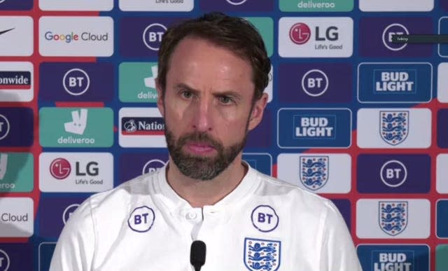 Gareth Southgate will speak to the media on Tuesday afternoon