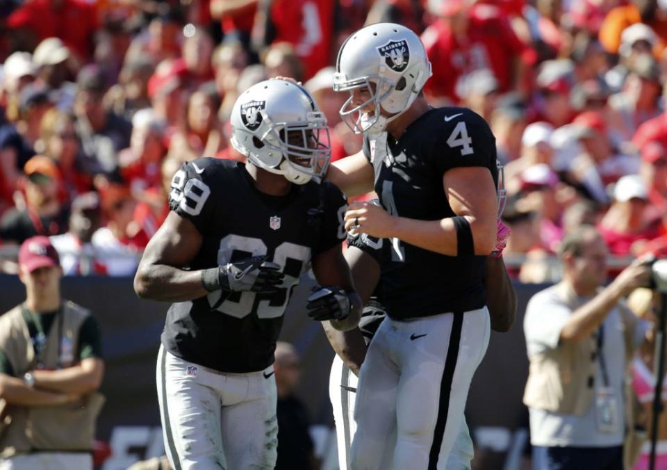 Raiders QB Derek Carr