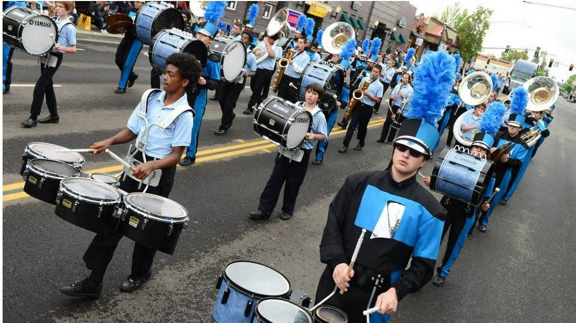 The Clovis North Marching Band will leave Sunday for New York, where it will be on national television for the Macy’s Thanksgiving parade.