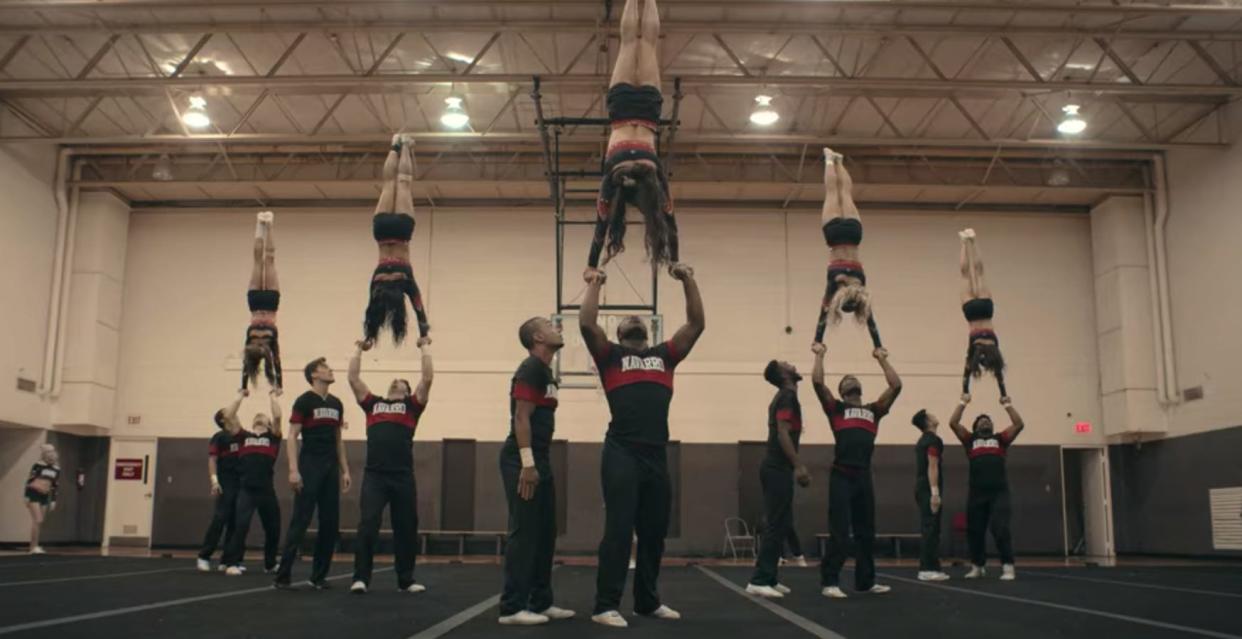 "Cheer" on Netflix.