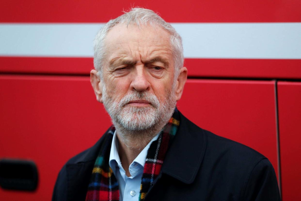 Labour leader Jeremy Corbyn pictured on Wednesday: Russell Cheyne/Reuters