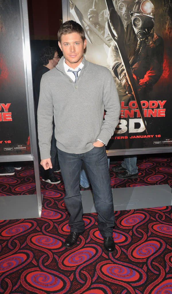 My Bloody Valentine 3D Premiere LA 2009 Jensen Ackles