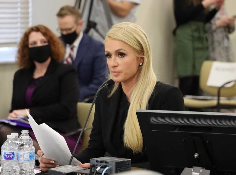 Paris Hilton, Court Appearance Utah 2021