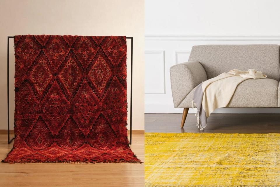 revival rugs vintage turkish moroccan