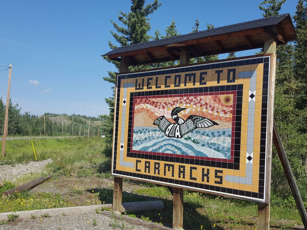 Carmacks, Yukon. The territorial government issued a boil water advisory for private well users in the area. (Paul Tukker/CBC - image credit)