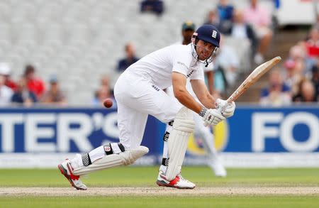 Britain Cricket - England v Pakistan - Second Test - Emirates Old Trafford - 25/7/16 England's Alastair Cook in action Action Images via Reuters / Jason Cairnduff Livepic