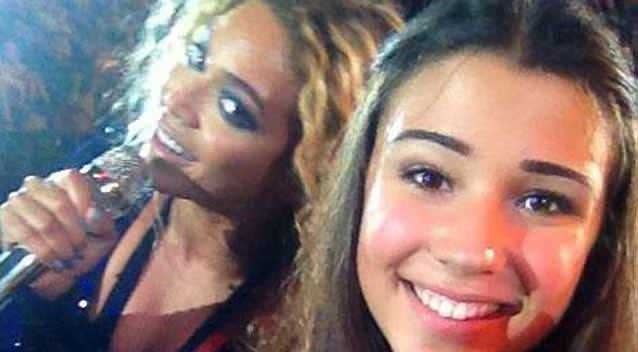 Beyonce 'selfie'. Picture: Tumblr