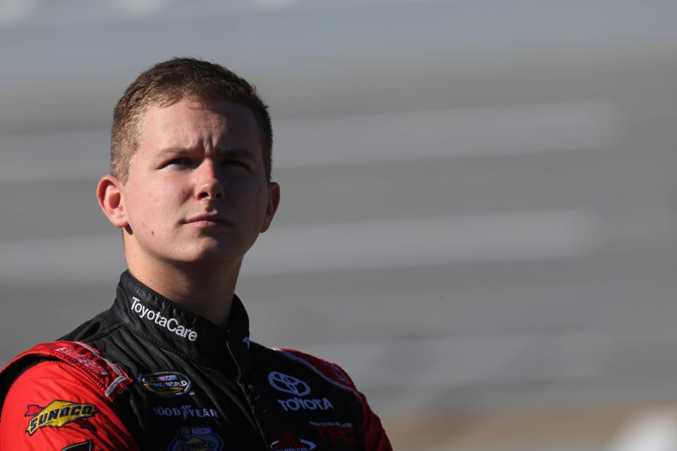 Matt Tifft was diagnosed with a brain tumor in June. (Getty)