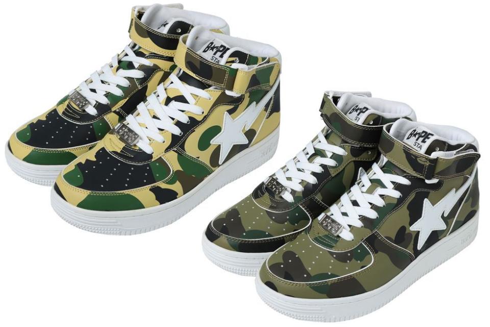 Bape Bapesta "1st Camo"