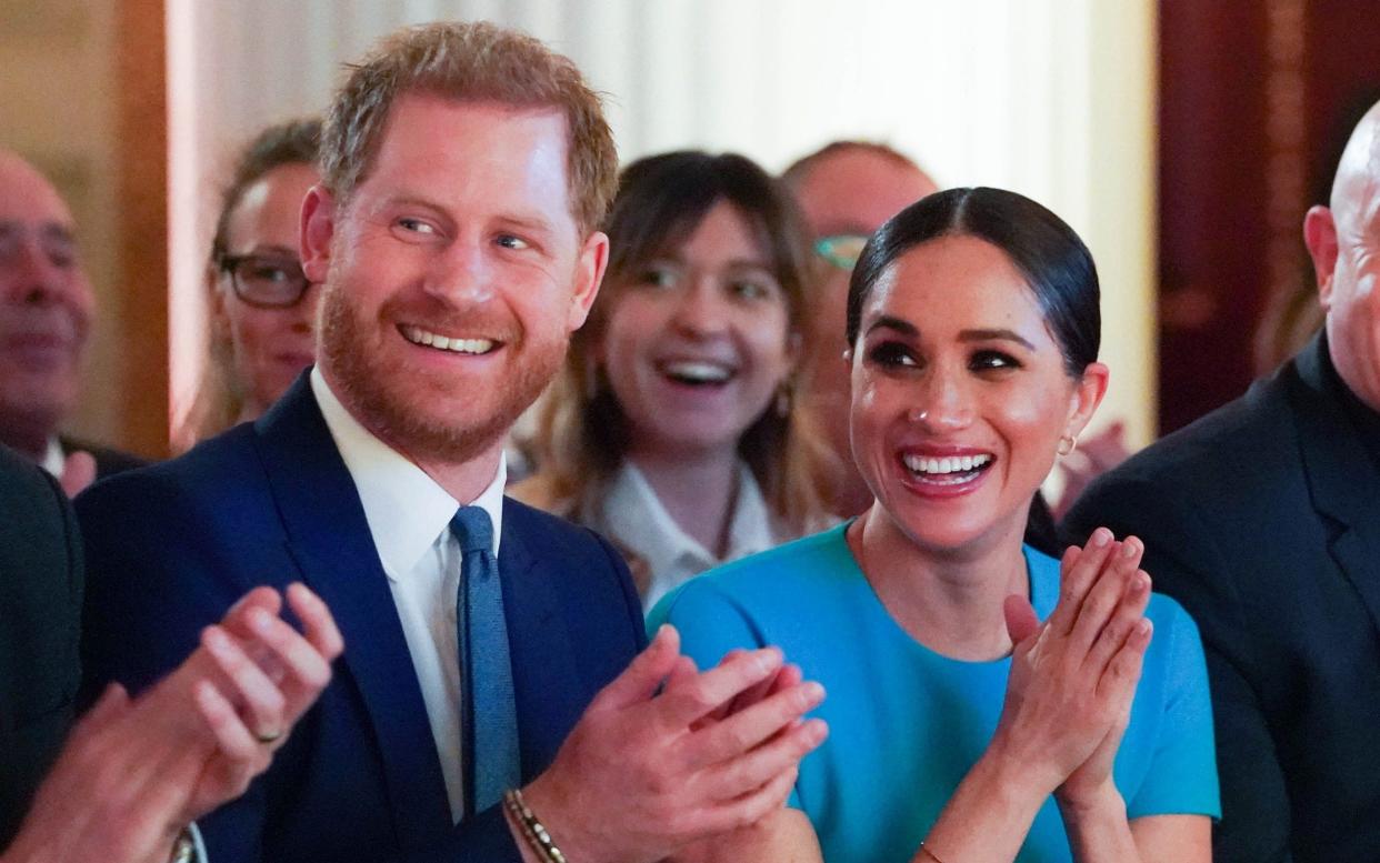 The Duke and Duchess of Sussex have been linked with reports of a reality TV series for Netflix - Paul Edwards/The Sun/PA