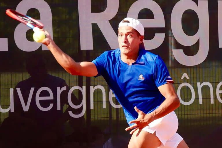 El tenista argentino Sebastián Báez avanzó a los cuartos de final del ATP 250 de Lyon