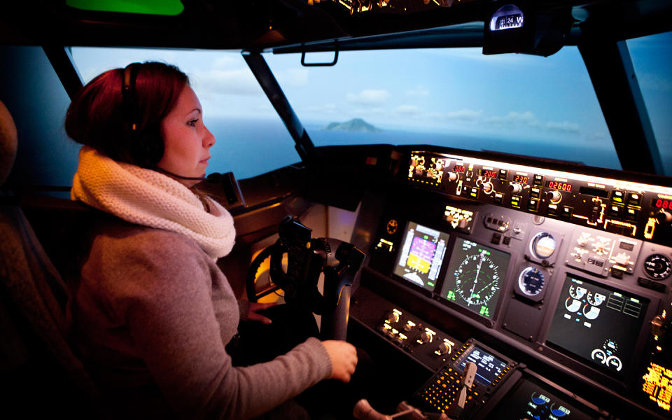 <p>Whether in a real plane or a simulator, getting your hands onto a plane’s yoke will give you a sense of control. Lack of control (and not being able to see the navigational tools, the way you can in a car or bus), is a major contributor to flying anxiety.</p>