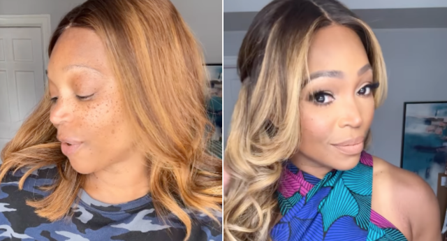 Tracy Moore shares &#39;stunning&#39; beauty transformation in &#39;an ode to glam.&#39; Images via Instagram/TheTracyMoore.