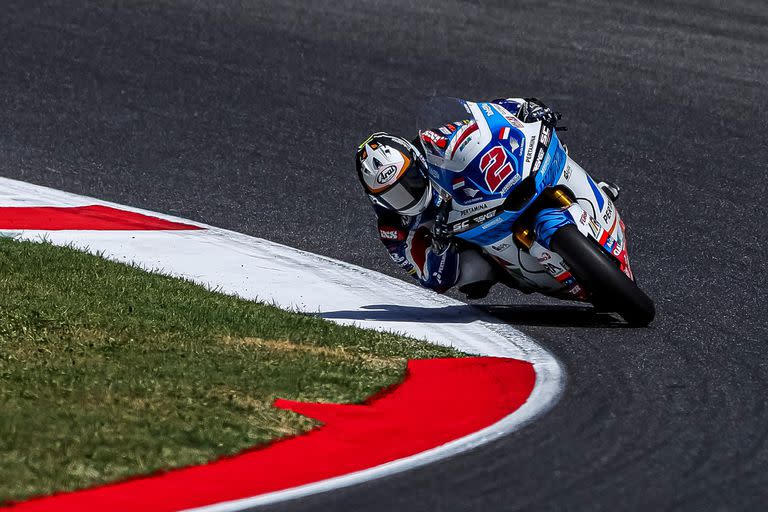 El Gran Premio de Francia, en Le Mans, la última carrera de Gabriel Rodrigo en el motociclismo