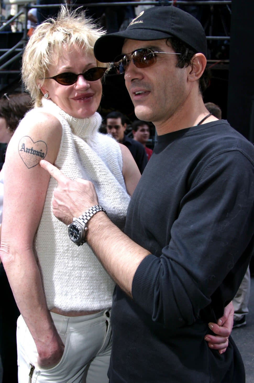 Melanie Griffith and Antonio Banderas