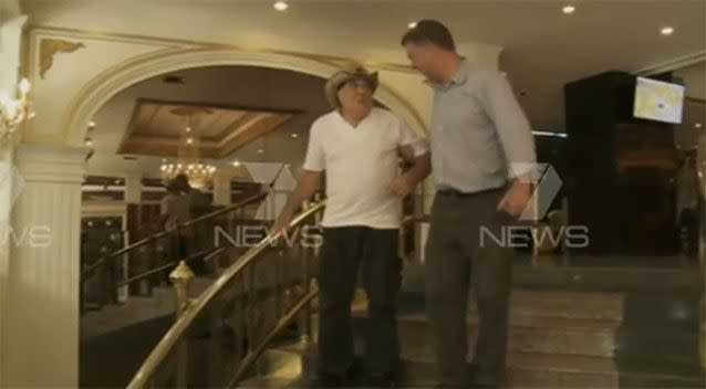 McCallum has been interviewing Meldrum in the days following the incident. Source: 7News.