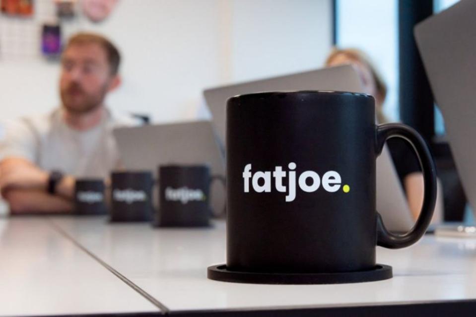 The longtime pals created FATJOE.com in 2012. Jam Press/Joe Davies
