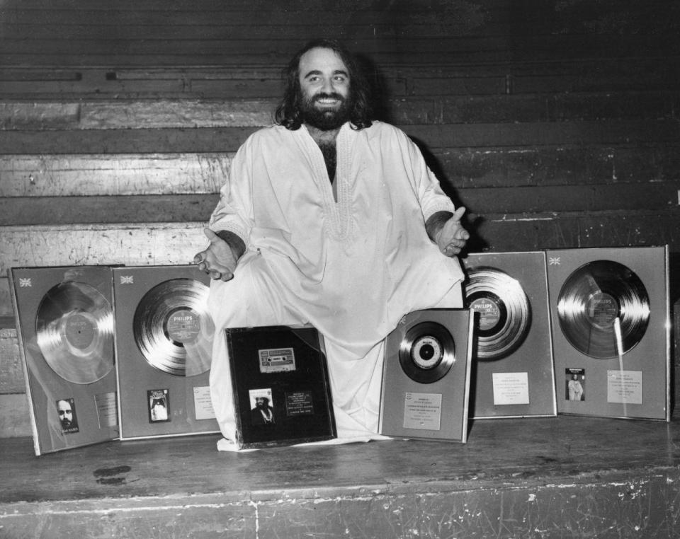 Demis Roussos was a Greek musician who sold more than 60 million records worldwide. He died Jan. 25 at age 68.