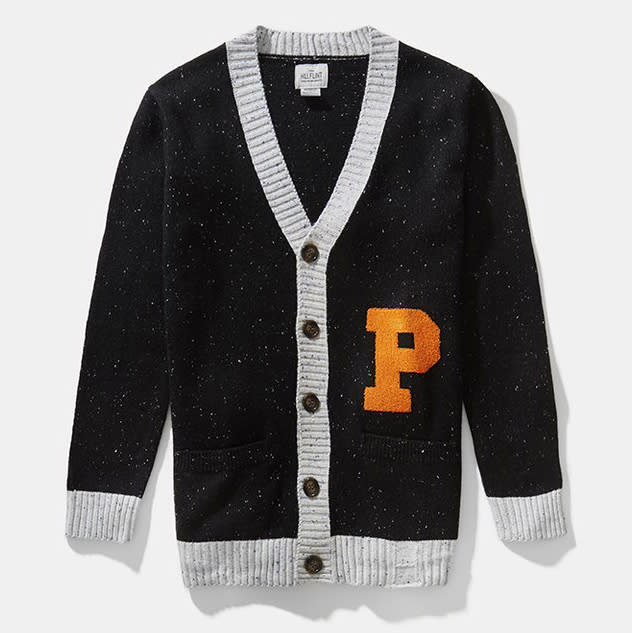 wool blend princeton cardigan, HillFlint college apparel