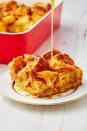 <p>You'll never do bread pudding the old way again. An added can of can pumpkin puree make this bread pudding </p><p><em><a href="https://www.delish.com/cooking/recipe-ideas/a28580746/pumpkin-bread-pudding-recipe/" rel="nofollow noopener" target="_blank" data-ylk="slk:Get the recipe for Pumpkin Bread Pudding »;elm:context_link;itc:0;sec:content-canvas" class="link ">Get the recipe for Pumpkin Bread Pudding »</a></em></p>