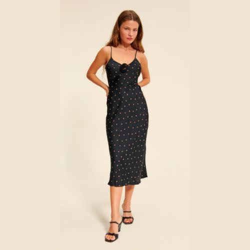 <p><a href="https://www.rouje.com/diane-dress-jacquard-double-pois-noir.html" rel="nofollow noopener" target="_blank" data-ylk="slk:Shop Now;elm:context_link;itc:0;sec:content-canvas" class="link rapid-noclick-resp">Shop Now</a></p><p>Diane Dress</p><p>€185.00</p><p>rouje.com</p><span class="copyright">Rouje</span>