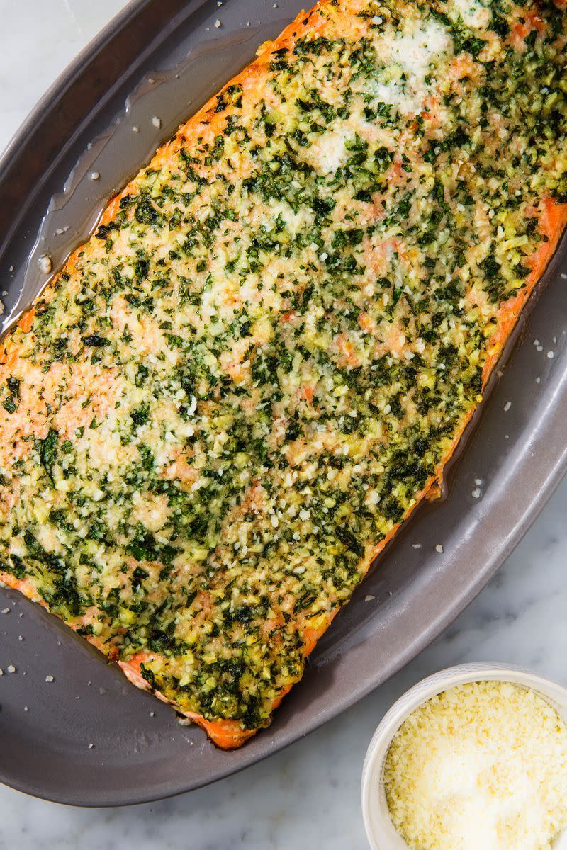 Keto Garlic Butter Salmon