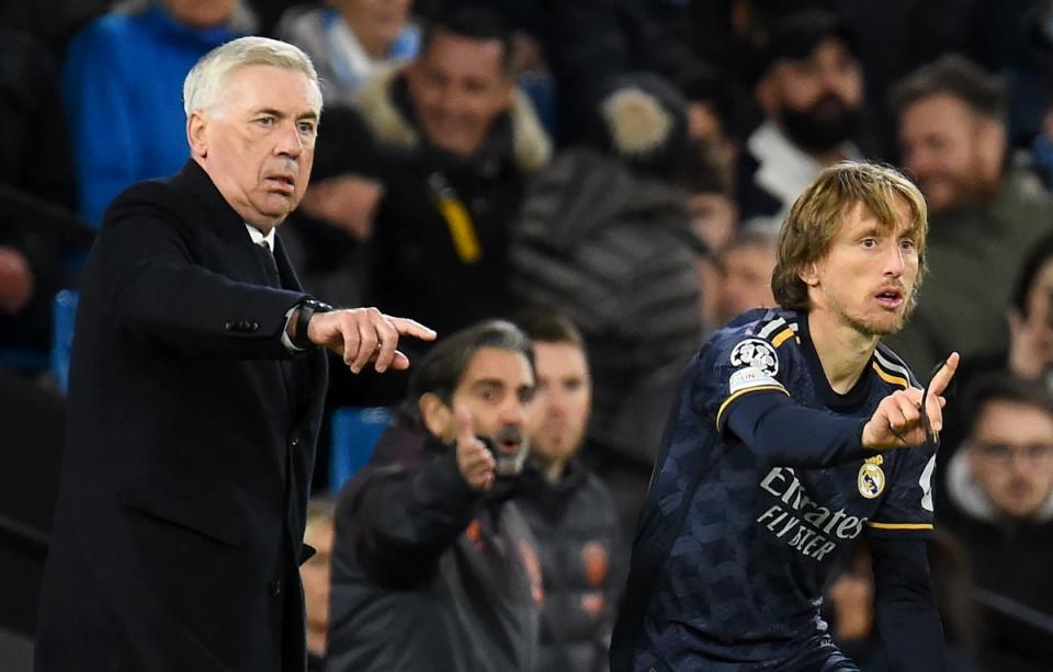 Ancelotti of Real Madrid (EPA)