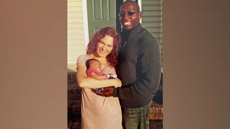PHOTO: Tricia Todd and Steven Williams married in a small ceremony in North Carolina, and later gave birth to their baby girl Faith. The couple divorced after being married for more than a decade.  (Rebecca Hasselbach)