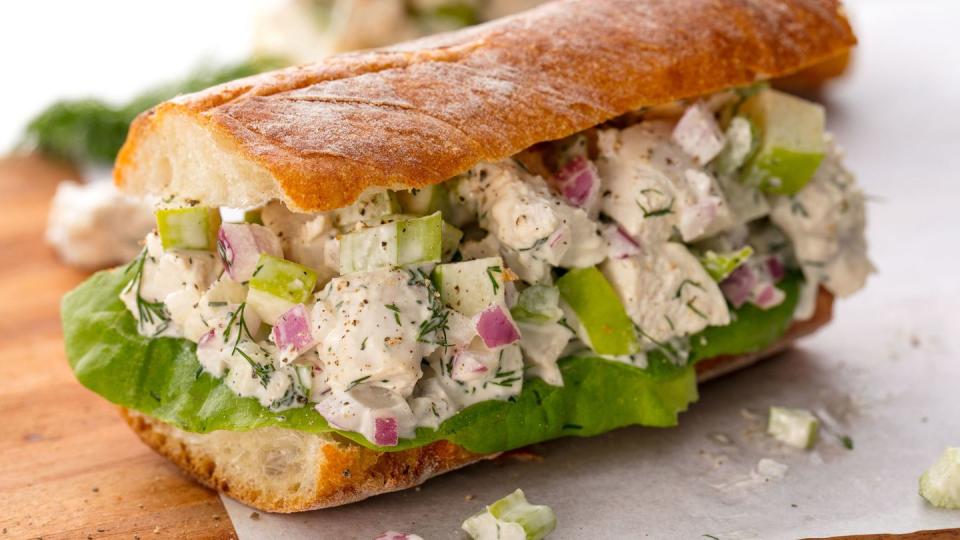 chicken salad sandwich horizontal