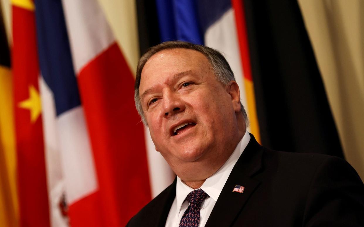 Mike Pompeo declared that all UN sanctions against Iran have been restored - Reuter